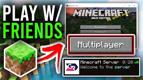 How to play minecraft with friends free