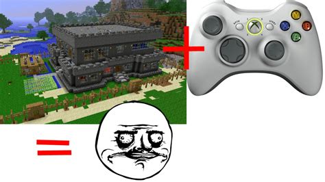 How to play minecraft with gamepad