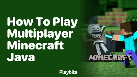 How to play multiplayer minecraft java