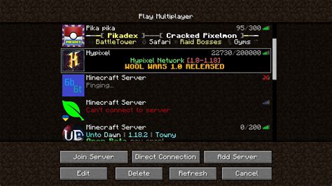 How to play on minecraft servers