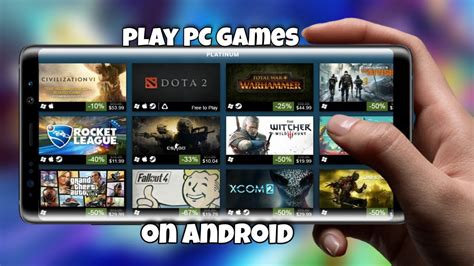 How to play pc games in android