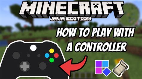 How to play pc minecraft with controller