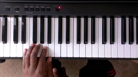 How to play piano FiveFinger Patterns Lesson 2 YouTube