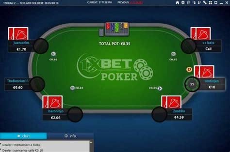How to play poker on 1xbet