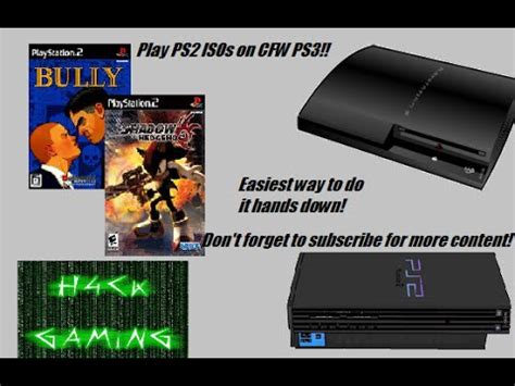 How to play ps2 games on ps3 cfw.  Knowing which PS3 models support PS2 g...