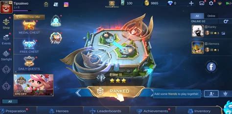 How to play ranked in mobile legends