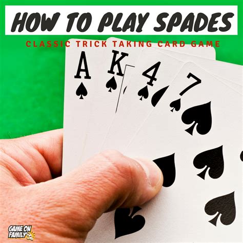 How to play spades with 4 people. Sep 20, 2021 ... You've gotten past the "How To Play" spades phase and have actually started playing. However, you keep losing every time you sit at the ... 