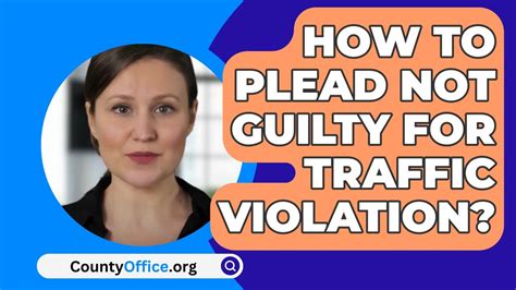 How to plead in traffic court