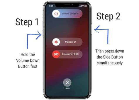 Swipe the power-off bar to shut down the phone. To restart the phone again, long-press the power button for 3-4 seconds till the phone screen turns on. For iPhone X or Later. To turn off an iPhone X or later model, hold down the power button along with either of the volume button. A screen with a slider bar for turning off will appear..