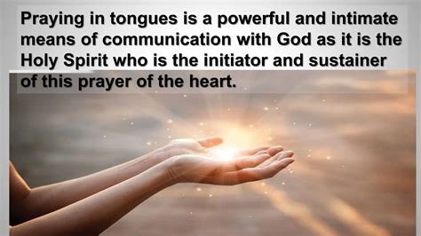 How to pray in tongues christian