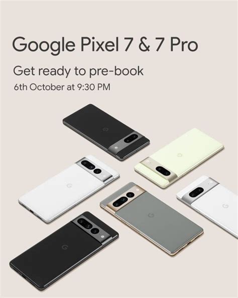 How to pre order Google Pixel 7 and Pixel 7 Pro