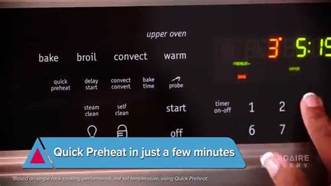 How to preheat a frigidaire oven. Select the appropriate preheat setting based on your cooking method and desired results. Step 2: Adjust the Temperature. Set the oven temperature to the desired cooking temperature using the control panel. Step 3: Start the Preheat. Press the “Start” or “Preheat” button to begin the preheating process. Step 4: Wait for the Oven to Reach ... 