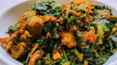 How to prepare vegetable soup in nigeria