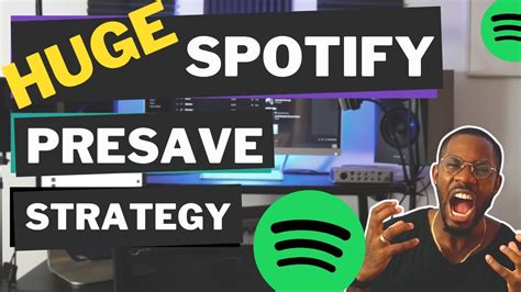 How to presave on spotify. Make sure to provide all the necessary metadata, such as release date, album artwork, and tracklist. Generate a pre-save link: Once your release is submitted and approved, generate a unique pre-save link, which will allow listeners to pre-save your music to their Spotify library. Promote your pre-save campaign: Share the pre-save link across ... 