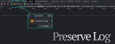 How to preserve a log