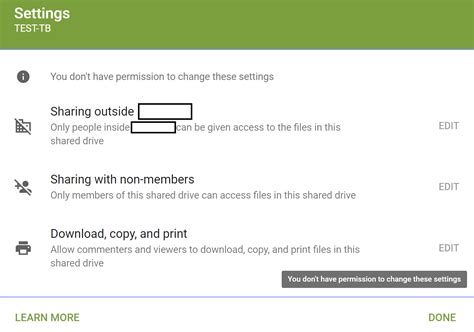 How to prevent a user from downloading a file in a shared folder