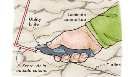 How to prevent router chipping laminate? - Fine Homebuilding