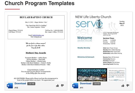 How to print a church bulletin.  Customize templates to create meaningfu...