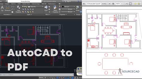 How to print autocad drawing in pdf