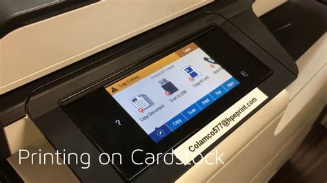 How to print on cardstock. 1-1 of 1 Answer. Hi Cardstock, The EcoTank ET-2800 is not suitable for printing on thick paper or cardstock. The EcoTank ET-3850 can print on paper that is up to 52 lbs. The ET-3850 is currently available at BestBuy.com, but availability may change. Regards. 