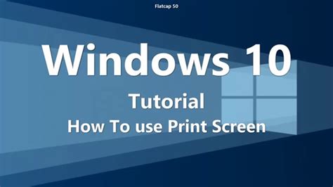 How to print screen on Windows 10 YouTube