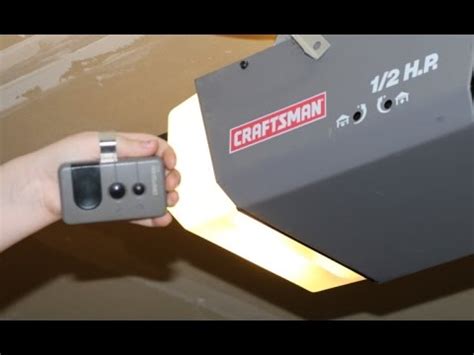 How to program craftsman garage door opener. Craftsman Manuals; Garage Door Opener; 139.53647SRT1; ... Owner's Manual . Craftsman 139.53647SRT1 Owner's Manual (40 pages) 1/2 HP GARAGE DOOR OPENER. Brand: Craftsman | Category: Garage Door Opener ... Receiver and Remote Control Programming. 33. Having a Problem. 34. Repair Parts, Rail Assembly. 36. 