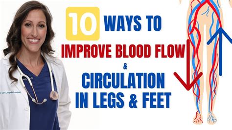 How to promote blood circulation in legs
