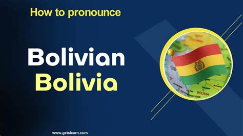 How to pronounce Bolivia in English - Cambridge