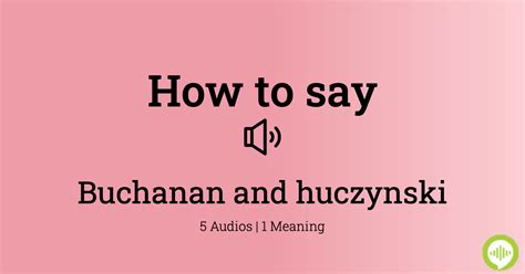 How to pronounce Buchmann HowToPronounce.com