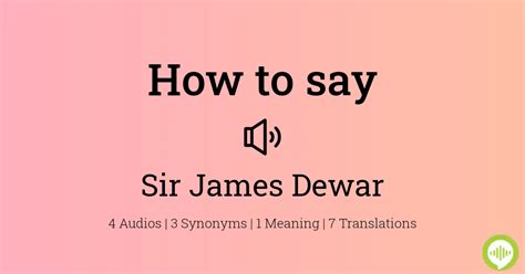 How to pronounce Dewart HowToPronounce.com