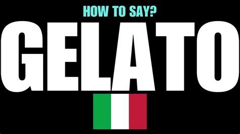 How to pronounce Gelato HowToPronounce.com