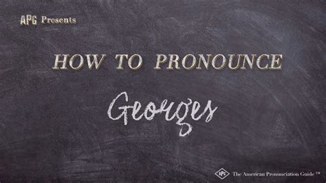 How to pronounce George H. Boughton HowToPronounce.com