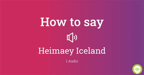 How to pronounce Hildur in Icelandic HowToPronounce.com