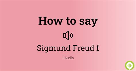 How to pronounce Sigmond HowToPronounce.com