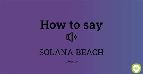 How to pronounce Soana HowToPronounce.com