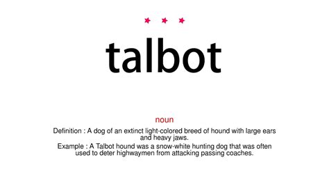 How to pronounce Talbot? (RECOMMENDED)