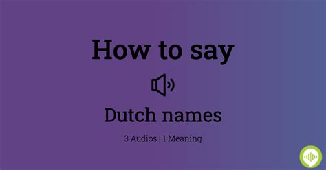 How to pronounce Wassenaar in Dutch HowToPronounce.com