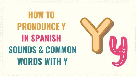 How to pronounce Y