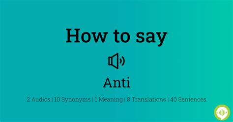 How to pronounce anti-bribery HowToPronounce.com