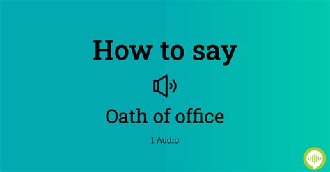 How to pronounce oath HowToPronounce.com