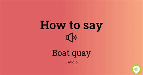 How to pronounce quay HowToPronounce.com