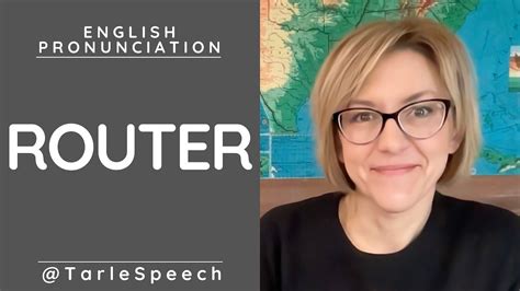 How to pronounce router in english