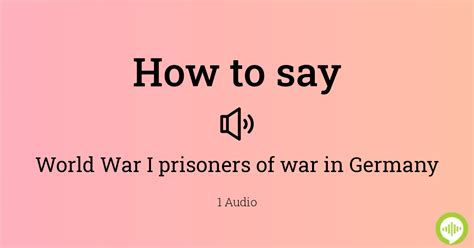 How to pronounce war in German HowToPronounce.com