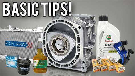 How to properly maintain a rotary engine