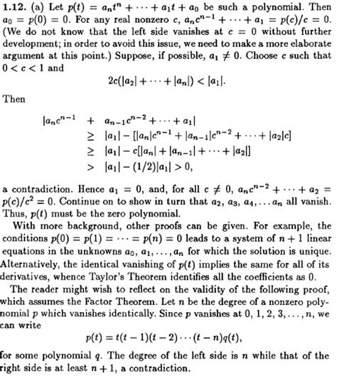 How to prove that a polynomial of degree $n$ has at …