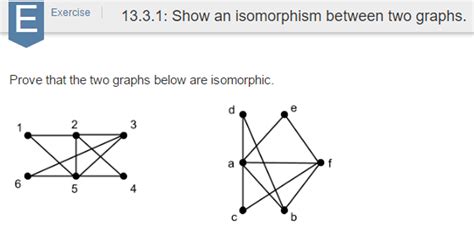 How to prove two graphs are isomorphic. 3 introduces subgraphs.  Intuitively, graphs are isomorp...