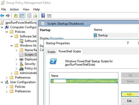 How to push powershell script thru GPO - social.microsoft.com