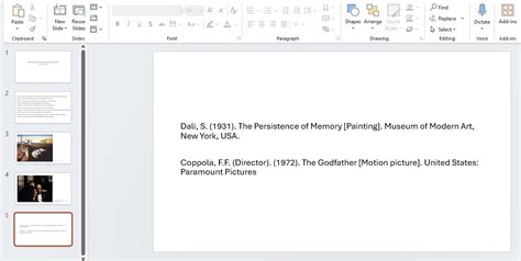 How to put References or cite Sources in PowerPoint