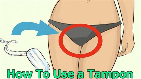 How to put a tampon in animation