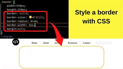 How to put banner in html